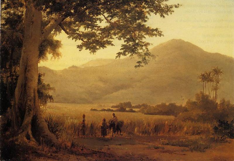 Antilian Landscape, St. Thomas - Camille Pissarro Paintings